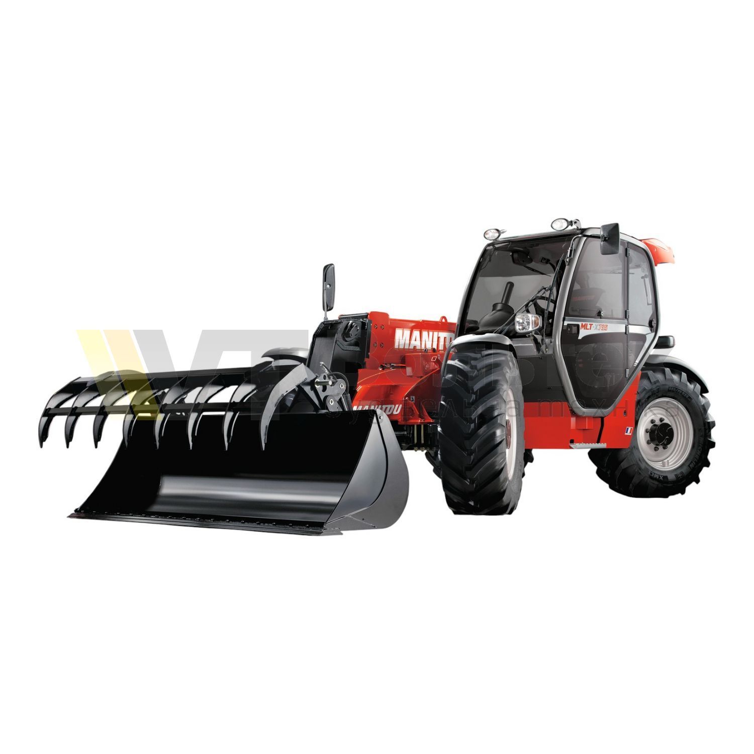 Manitou MLT-X 735 T LSU — телескопічний навантажувач з системою LSU