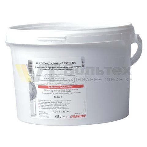 Мастило пластичне MULTI-FUNCTIONAL GREASE NLGI 2 5кг. 554974 фото