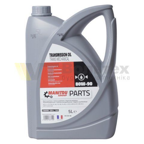 Олива Трансмісійна Mecanic Transmission Oil diffe, rear lubricant 80w90 (5L) 720184 фото
